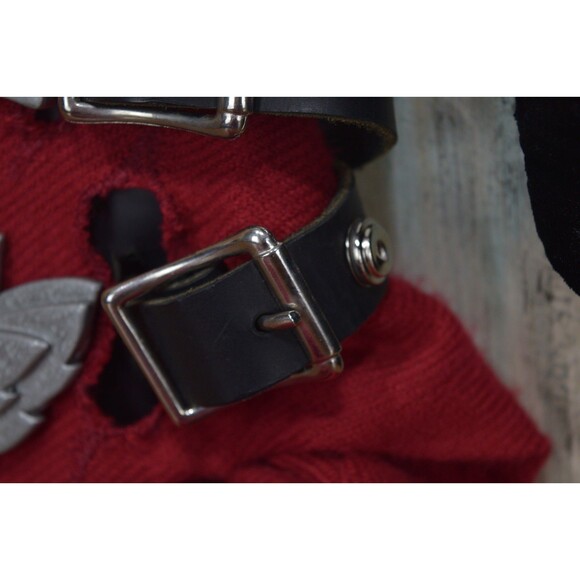 Assassin's Creed Ezio Costume Cosplay Armor Belt & Cape Quality Leather Prop - Picture 14 of 16